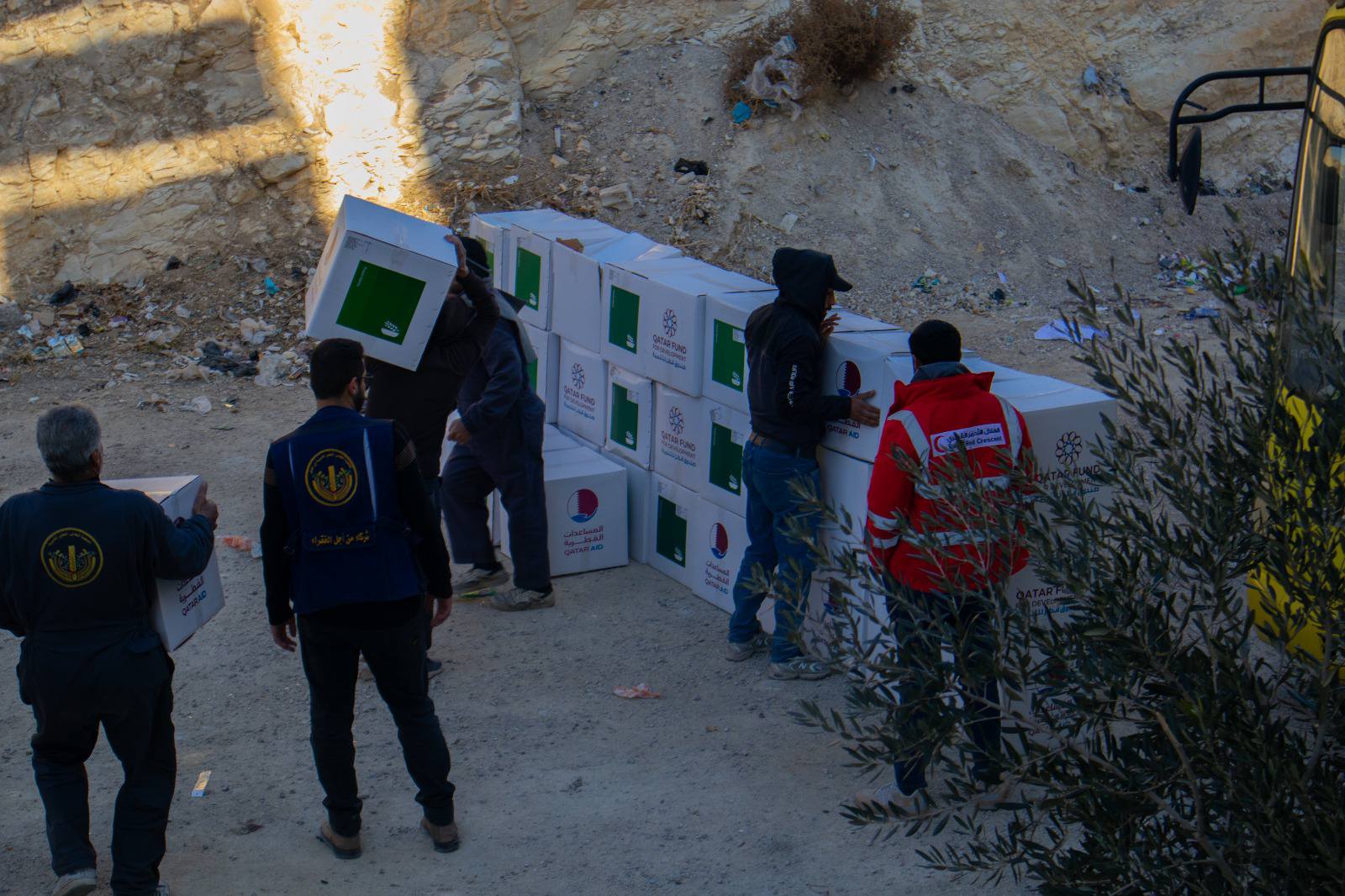 تم تسليم 250 حصة غذائية لمرضى غسيل الكلى ومرضى السرطان وبعض الإعاقات المعقدة